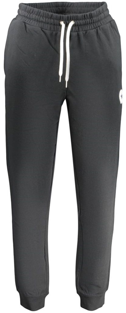 Lange Jogginghose Herren Schwarz - Sporthose mit Kordelzug & Taschen