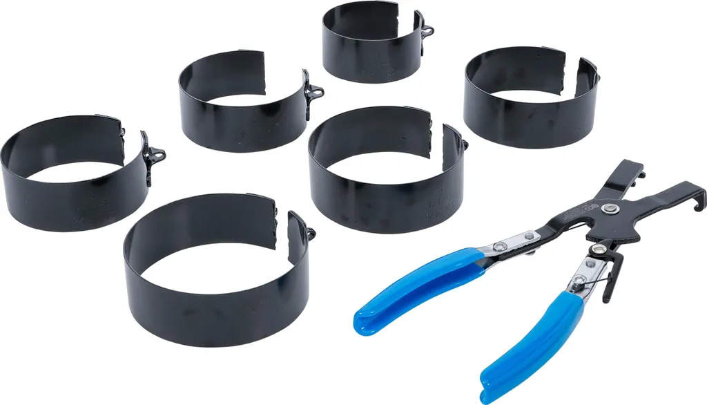 Kit Montaggio Pistoni 7 Pezzi | Stringifasce a Cricchetto Professionale - 9