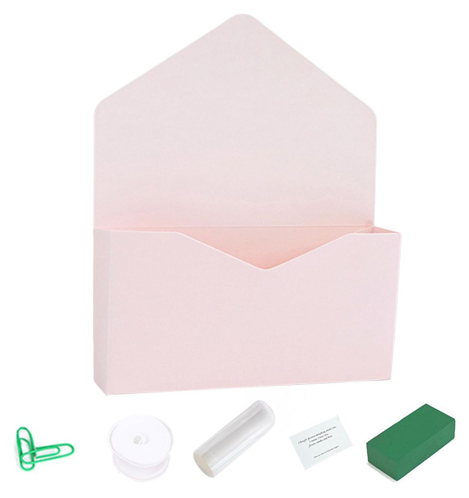 Blumenstrauß-Umschlagbox, Blumenstraußhalter, Blumenverpackungspapier, Geschenkbox, Geschenktüte für Muttertag, Valentinstag, Hochzeit, Feier