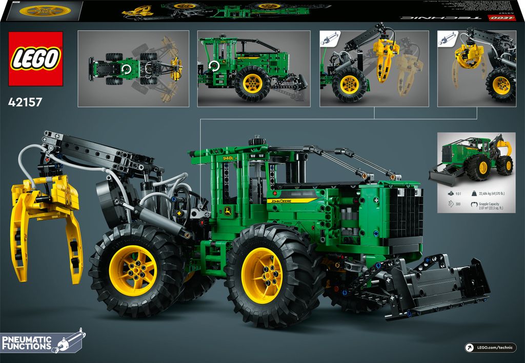 Lesný traktor John Deere 948L-II Obrázok produktu 