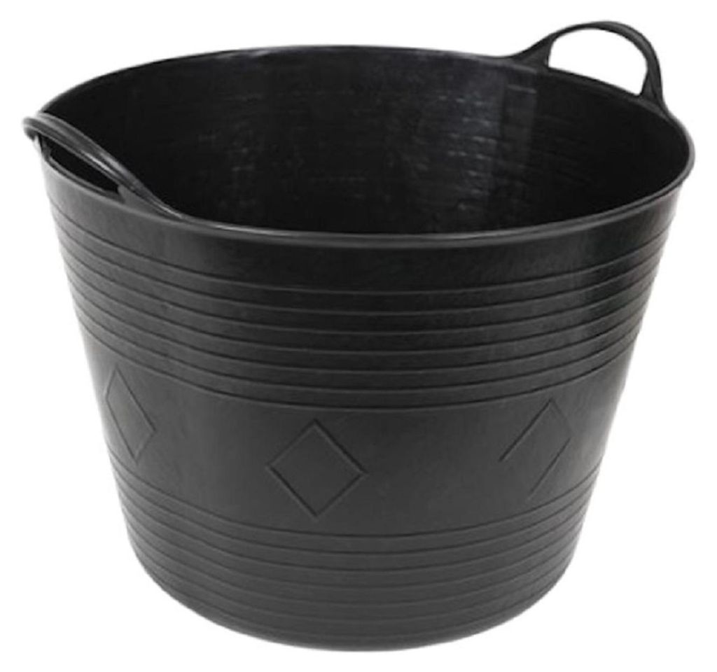 Universal Gartenkübel schwarz Flexiwanne Gartentonne Produktbild 