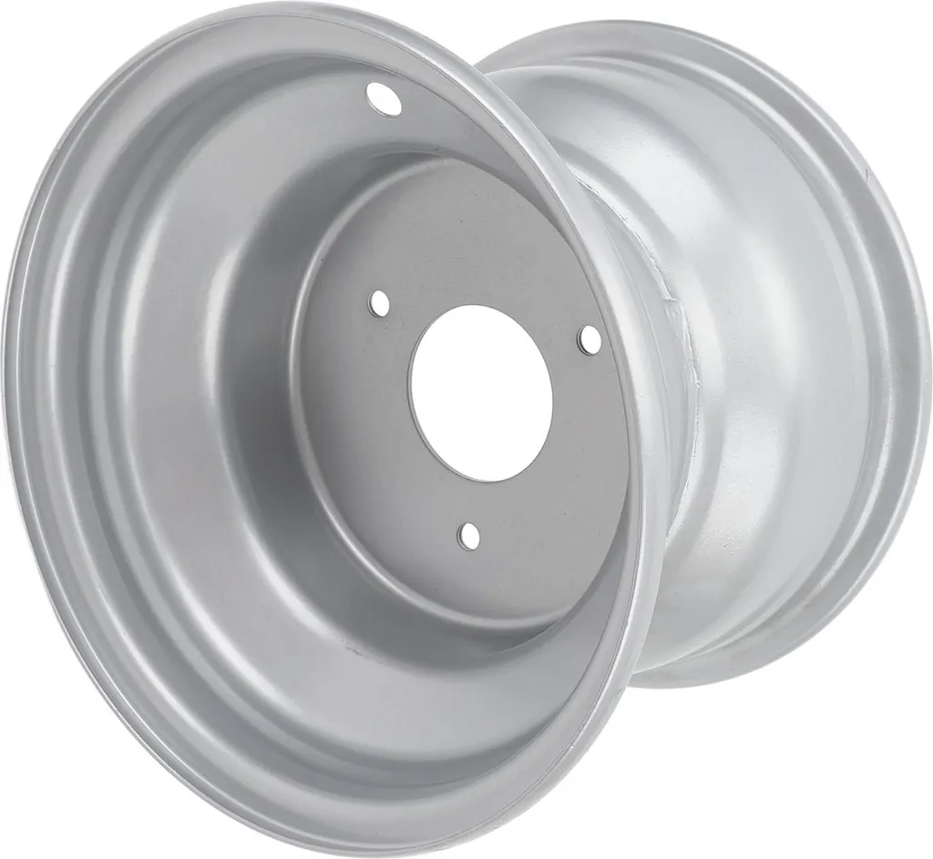 Moyeu roue 8 pouces aluminium 3 trous pour réparer train arrière de Kart