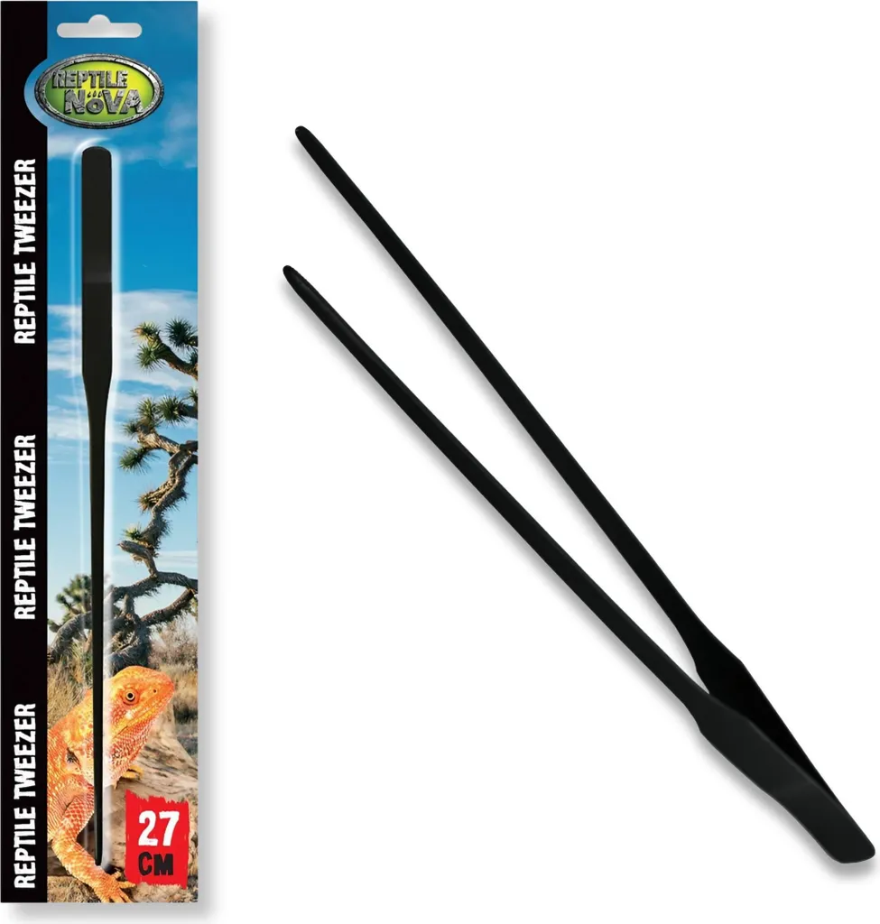 Pince Reptile Nova 27 cm - Idéal pour Nourrir Serpents et Lézards