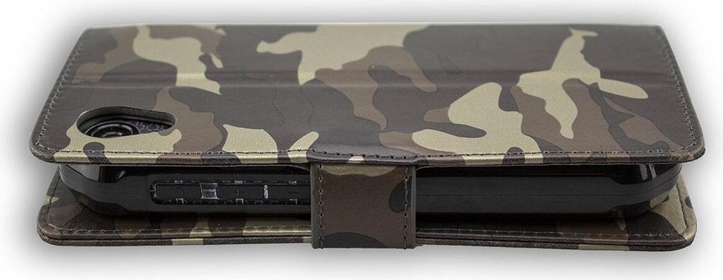 caseroxx Bookstyle-Case für CAT S41 in camouflage Obrázek produktu 