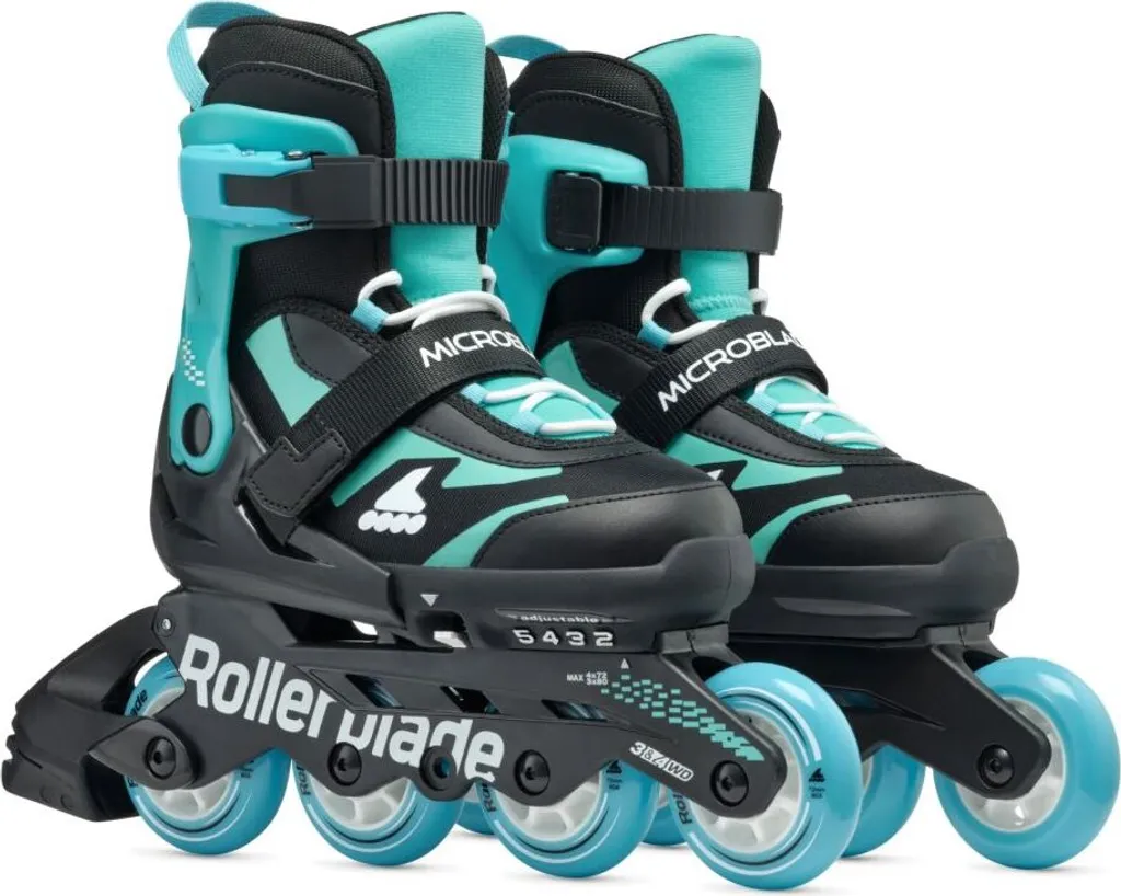 Rollers pour enfants parfaits pour l'initiation Rollerblade Microblade Bleu