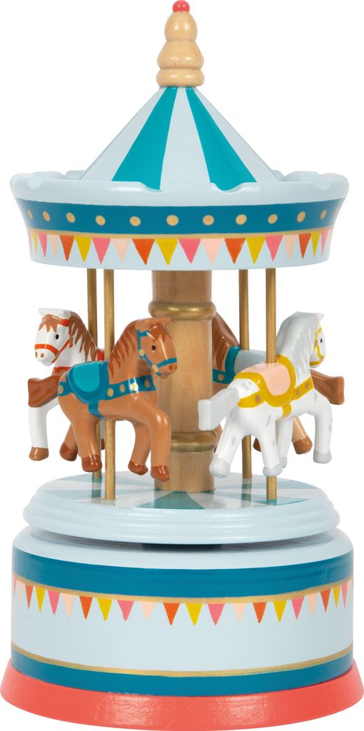 Boîte à musique Carrousel de chevaux de cirque Image du produit 