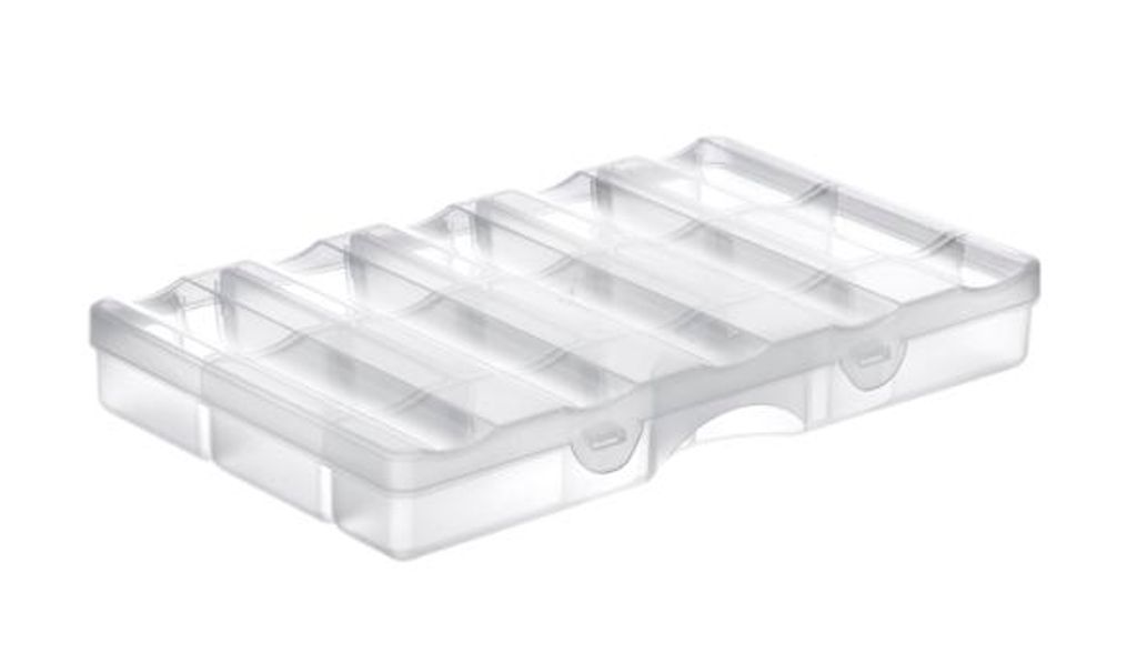 smartstore Aufbewahrungsbox ORGANIZER 24 0,8 Liter transparent