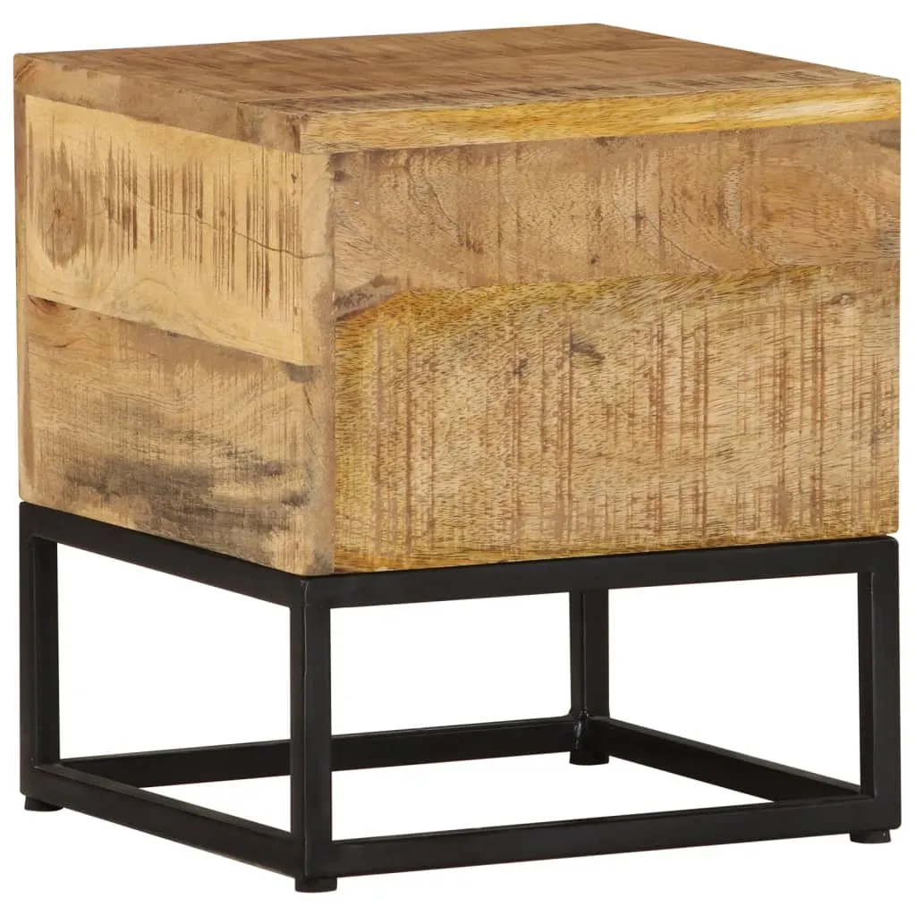 Table d'appoint stable en bois massif pour petits espaces et studios - 10