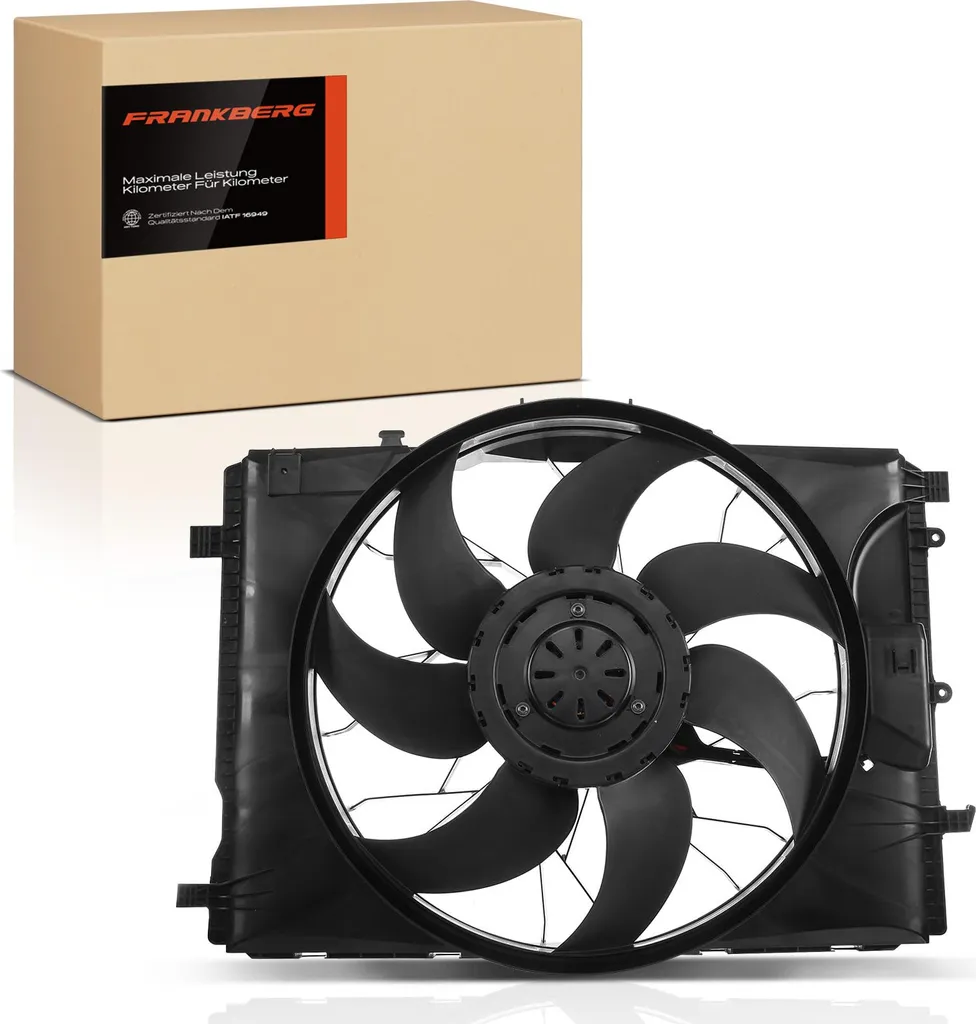 Frankberg Ventilateur de Radiateur S204 X218 W212 S212 avec Cadre Robuste