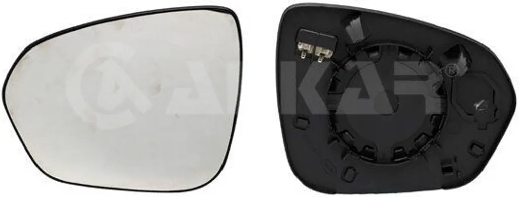 Verre de rétroviseur gauche ALKAR 6431195 pour Duster - OE 963666560R