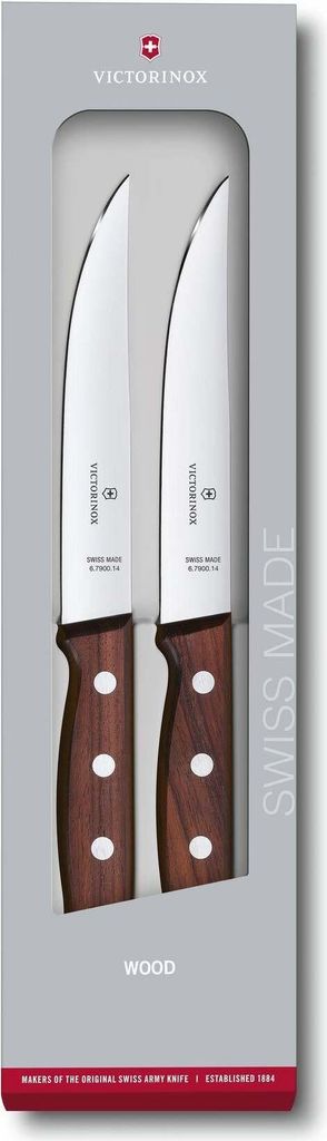 Victorinox Rosewood Steakmesser-Set 2-teilig Geschenkverpackung