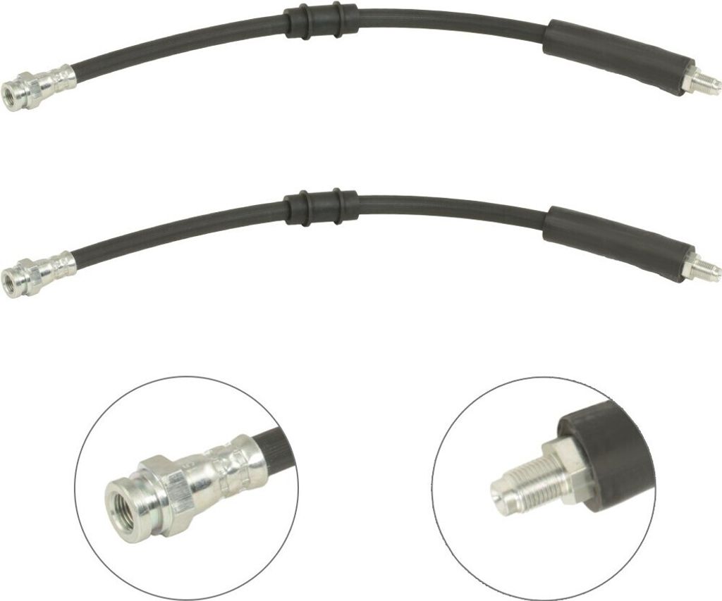 RIDEX 83B0978 Bremsschlauch Vorne für FIAT DUCATO Kasten (280) DUCATO Pritsche/Fahrgestell (280) DUCATO Panorama (280) FIORINO Kasten (146)