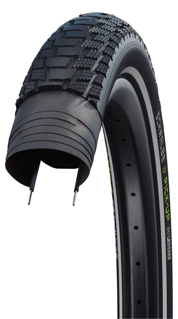 Schwalbe Pick-Up, 20", Schwarz, 35 - 65 Psi, 65 Psi, 115 Produktbild 