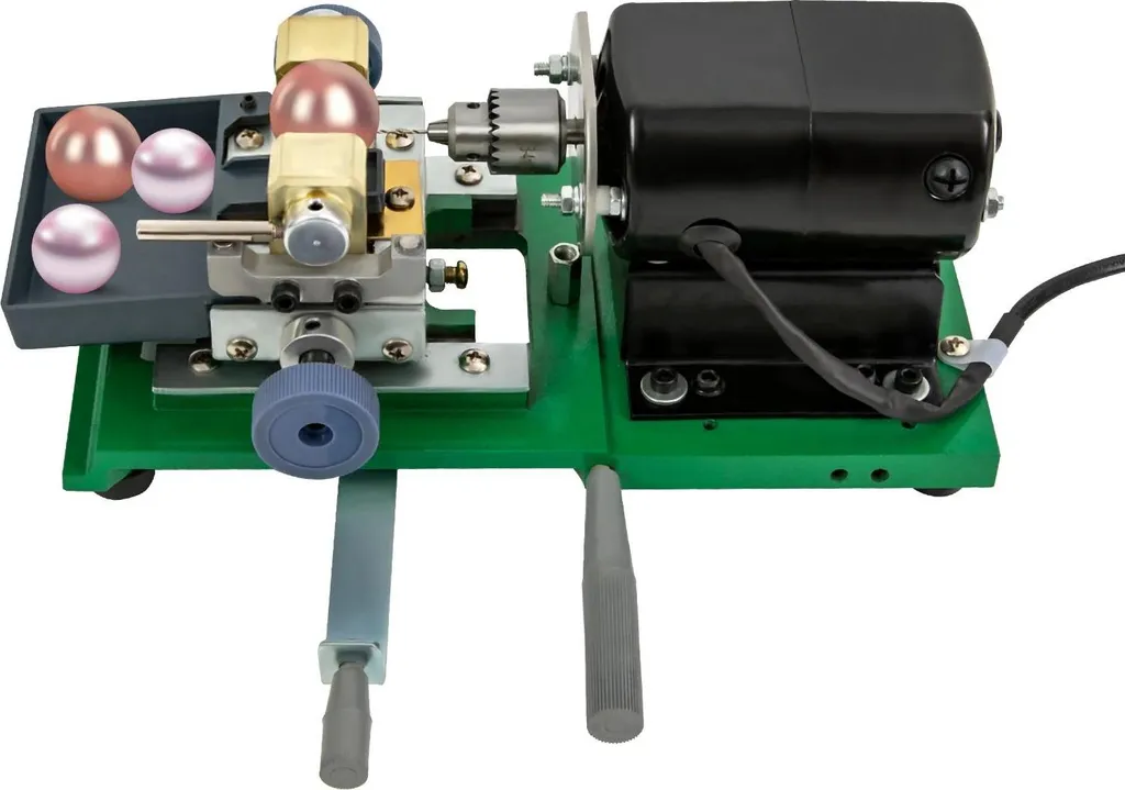 Foratrice per perline, potenza 360W, rotazione ad alta velocità, verde