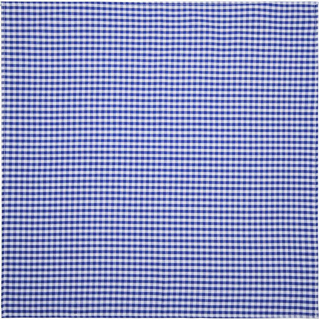 Trachtentuch kariert - blau/weiß Produktbild 2
