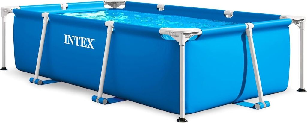 INTEX 28270NP Rectangular Frame Pool 220x150x60cm Gartenpool Familienpool