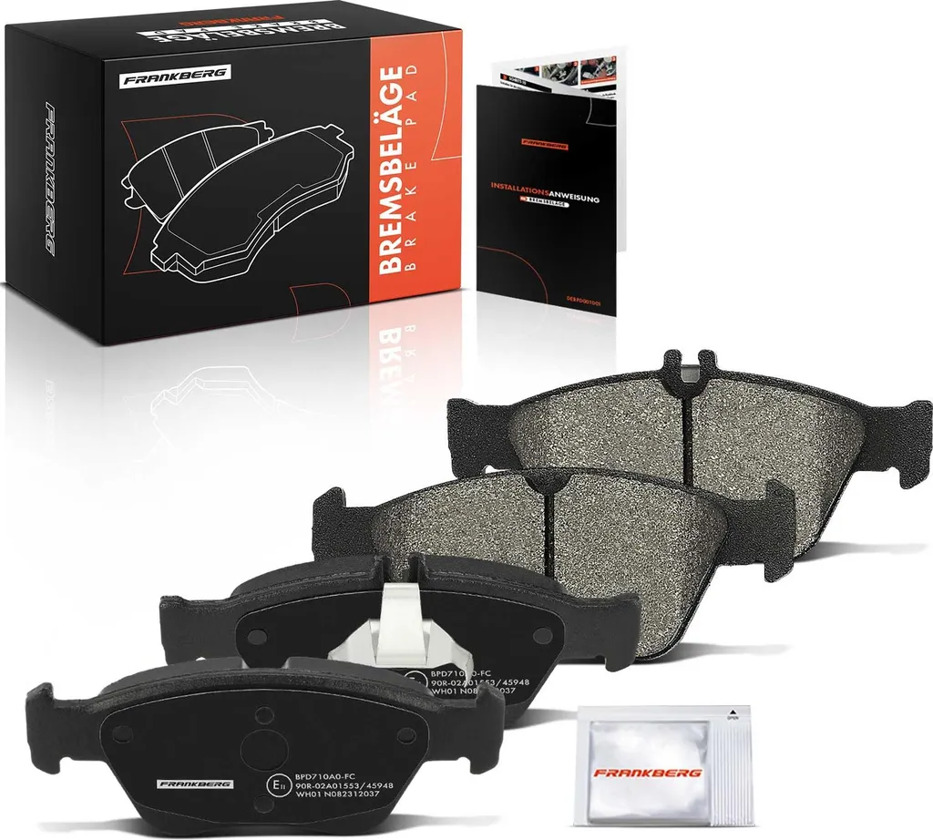 Stop bruits de freinage : plaquettes avant Mercedes W202 W210 R170