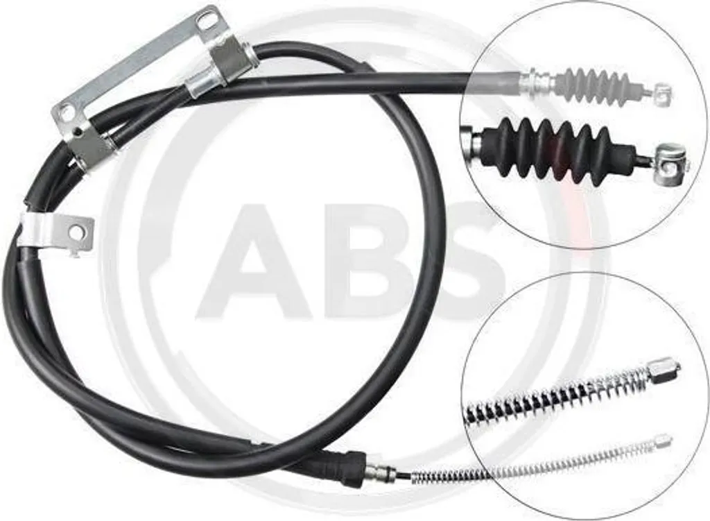 Câble de frein à main A.B.S. K19327 pour Shuma et Cerato OE 0K2A144410E