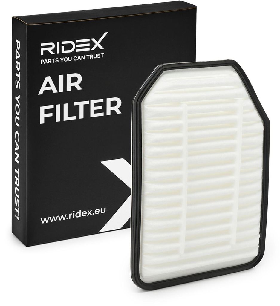 RIDEX 8A0455 Luftfilter für JEEP WRANGLER III (JK) Produktbild 