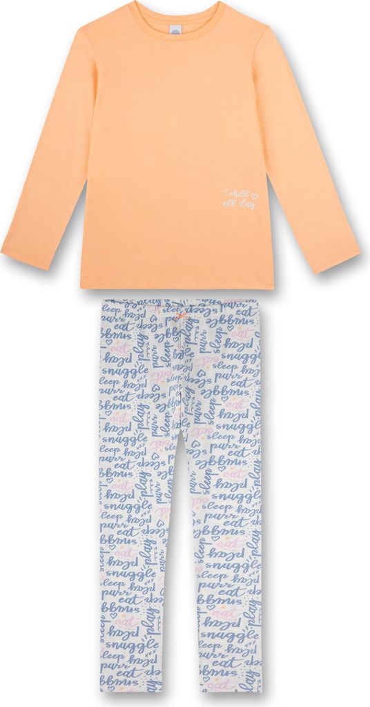 sanetta PYJAMA LONG 2138 PEACH 2138 PEACH 140