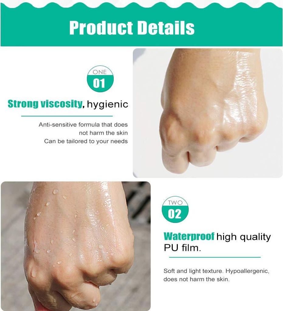 Tattoo Folie Wasserdichte Klebebandage Transparent Bandage  Produktbild 