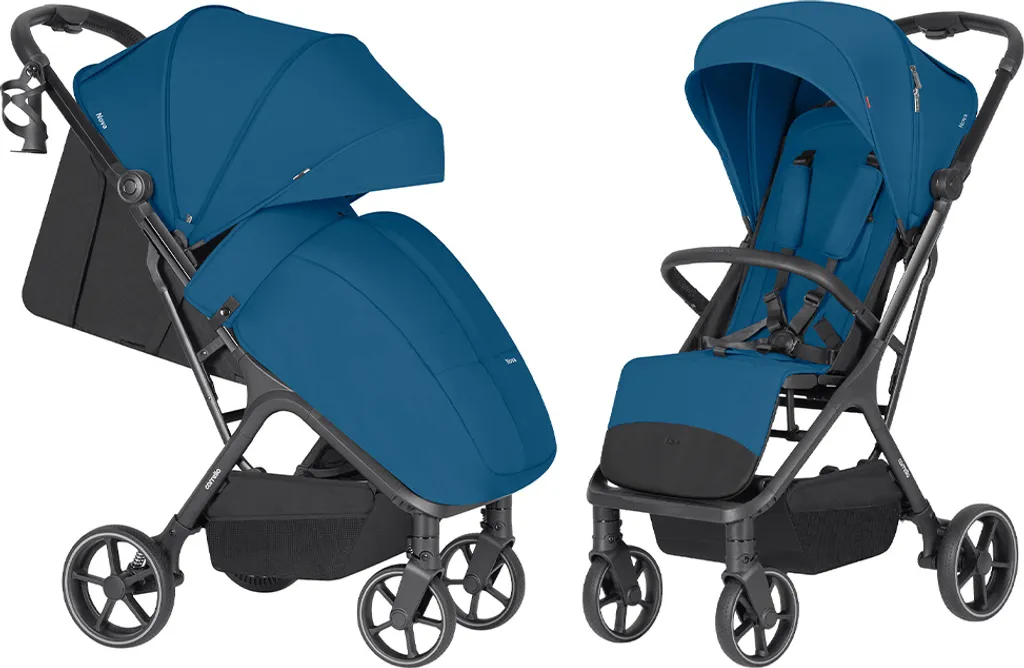 Poussette de sport Nova Fleet Blue : Idéale pour le Jogging et Rando