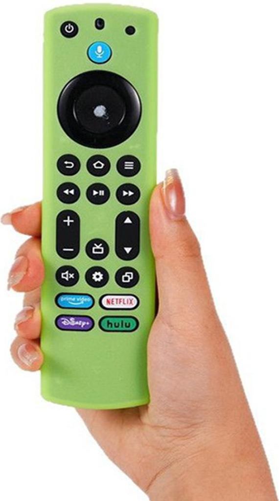 INF Silikon Schutzhülle für Toshiba 4. Gen Amazon Fire TV Fernbedienung Grün