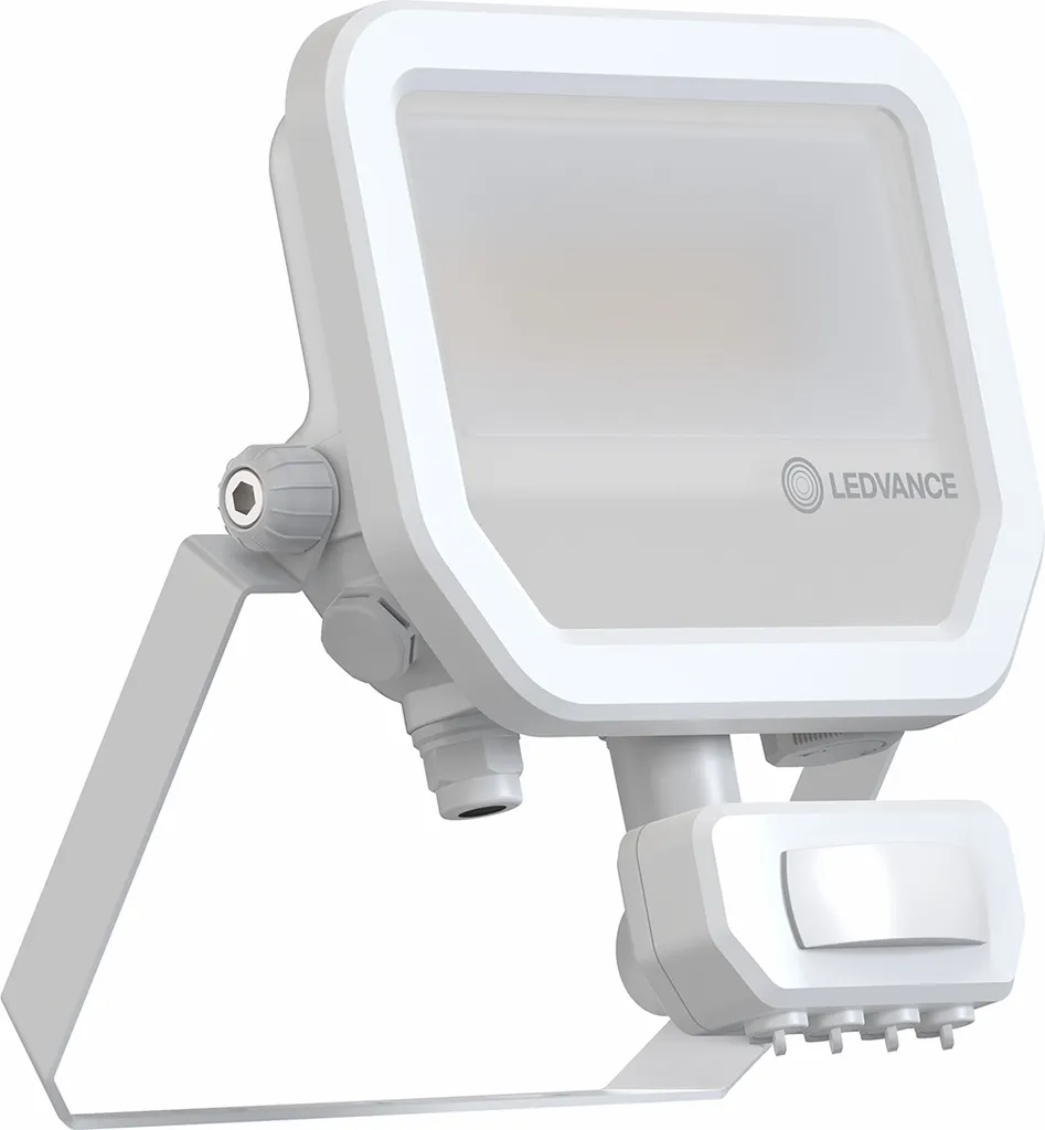 Ledvance Proiettore LED Sensore 20 Bianco IP65 11/17W 1600/2400lm Bianco neutro 4000K 100°