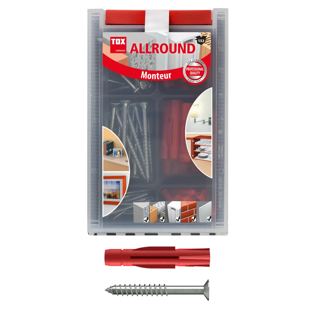 Solution de Fixation TOX 094901081 pour Ne Plus Jamais Rater vos Trous