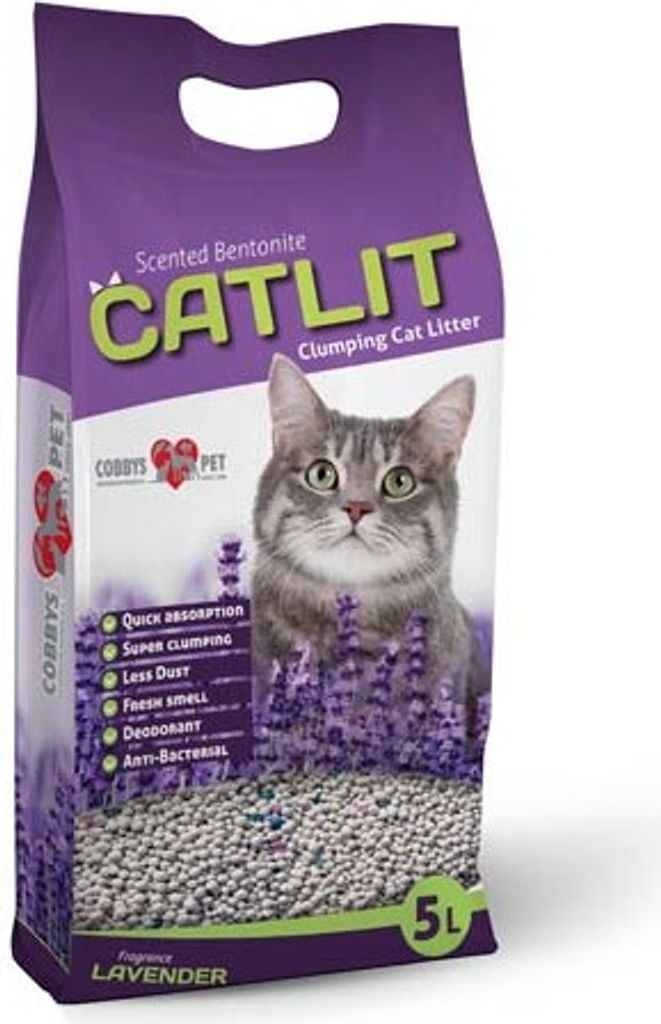 Catlit podstielka pre mačky s levanduľou 5l/4kg Obrázok produktu 