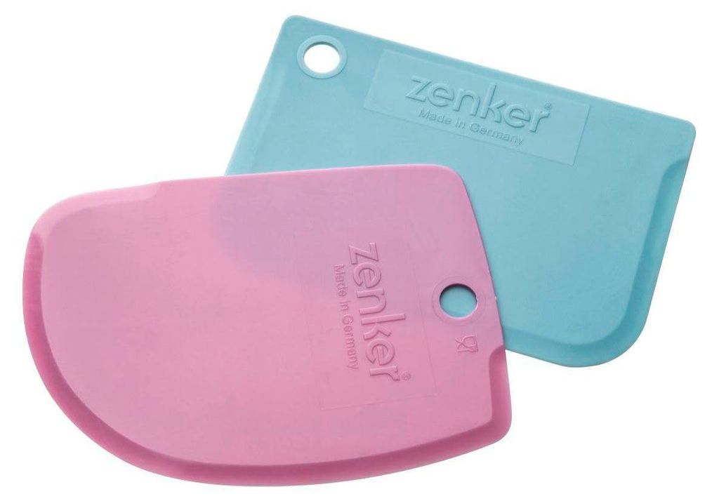 ZENKER Teigschaberset 2-tlg., Form und Farben sortiert Produktbild 
