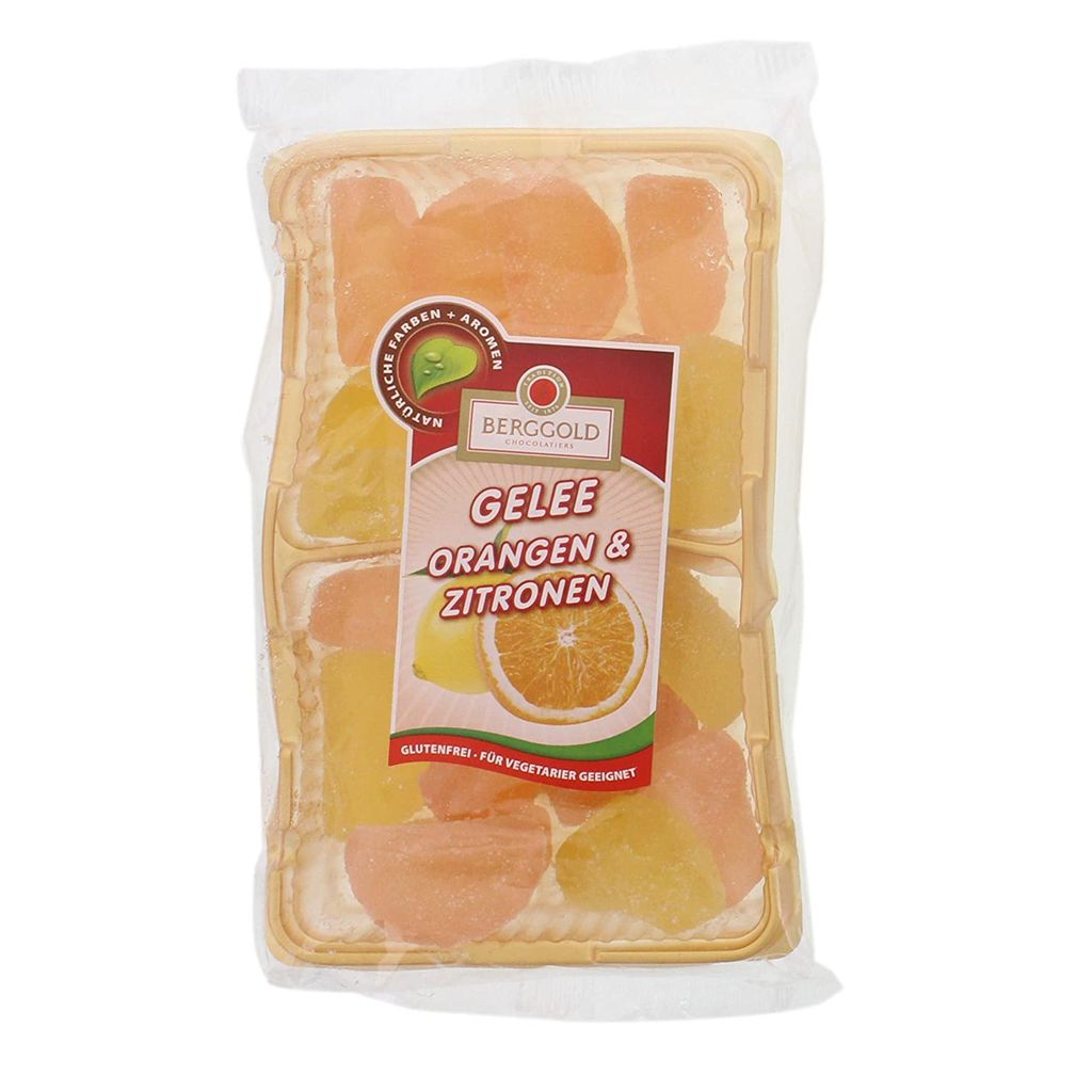 Berggold galaretka pomarańczowo-cytrynowa owocowa słodzona Zdjęcie produktu 