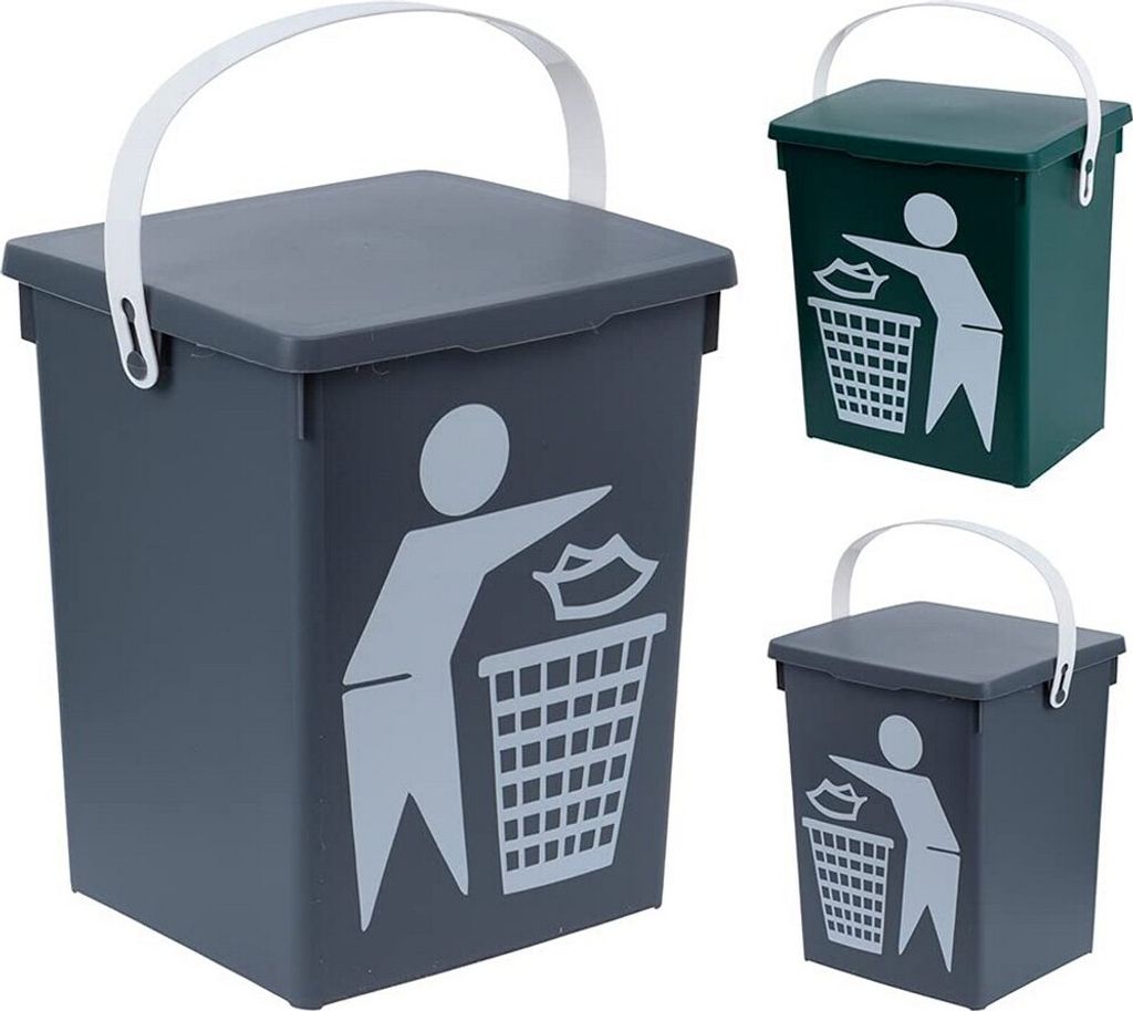 Papelera 5five Einfach Smart Multicolor 5 L