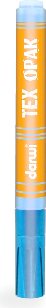 Darwi 6x Textilmarker opak, Spitze 2mm 6ml, Dunkelblau Dunkelblau DA0160013236C
