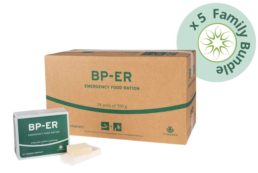 Familienpaket 5x BP-ER Langzeitnahrung 24 x 500g