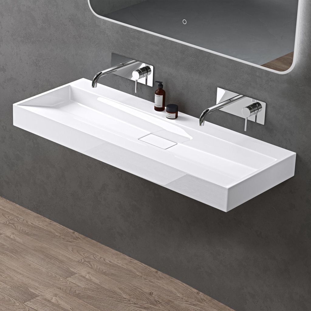 Lavabo doporro Lavabo à poser Lavabo suspendu en fonte Image du produit 