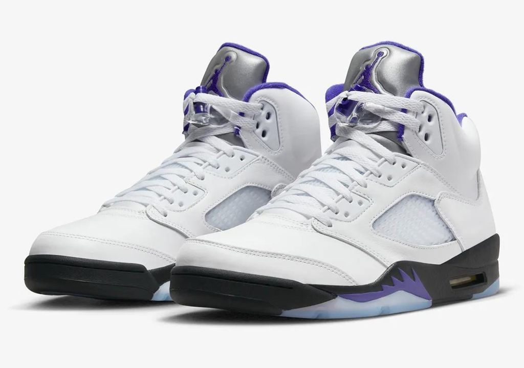 Nike Air Jordan 5 Retro Dark Concord Sneaker Schuhe Lila Produktbild 