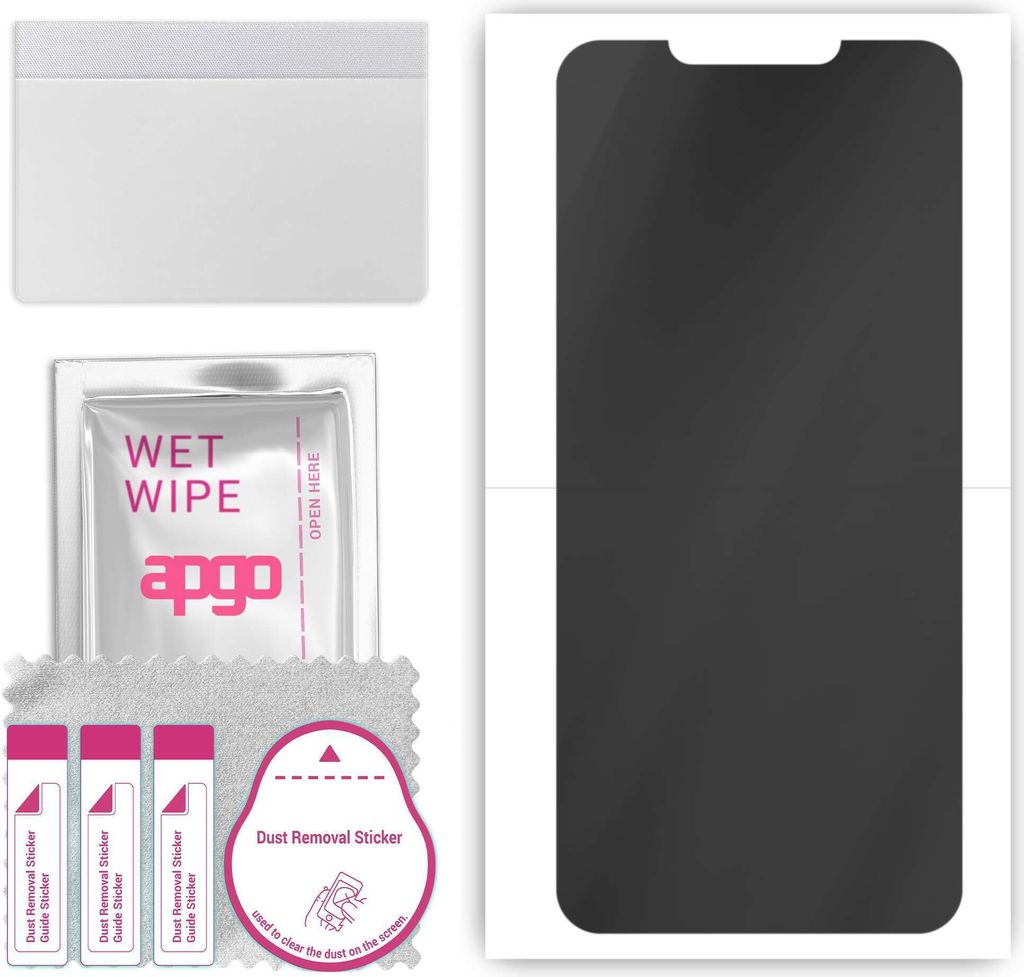 apgo Hydrogel Blickschutzfolie, Matt, kompatibel mit Produktbild 