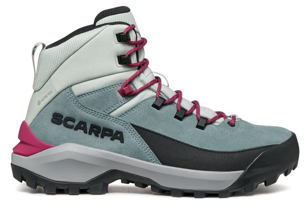 Mustang TRK GTX Wmn - Damen-Trekkingschuh - Scarpa, Farbe:568-conifer/raspberry, Größe:41.5 (7.5 UK)