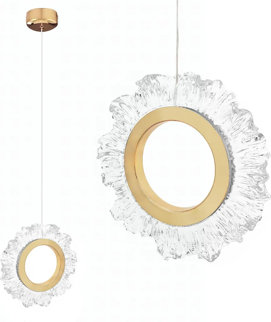 Lampadario Moderno Oro Toolight LHJ102-1CP | Illuminazione Glamour LED