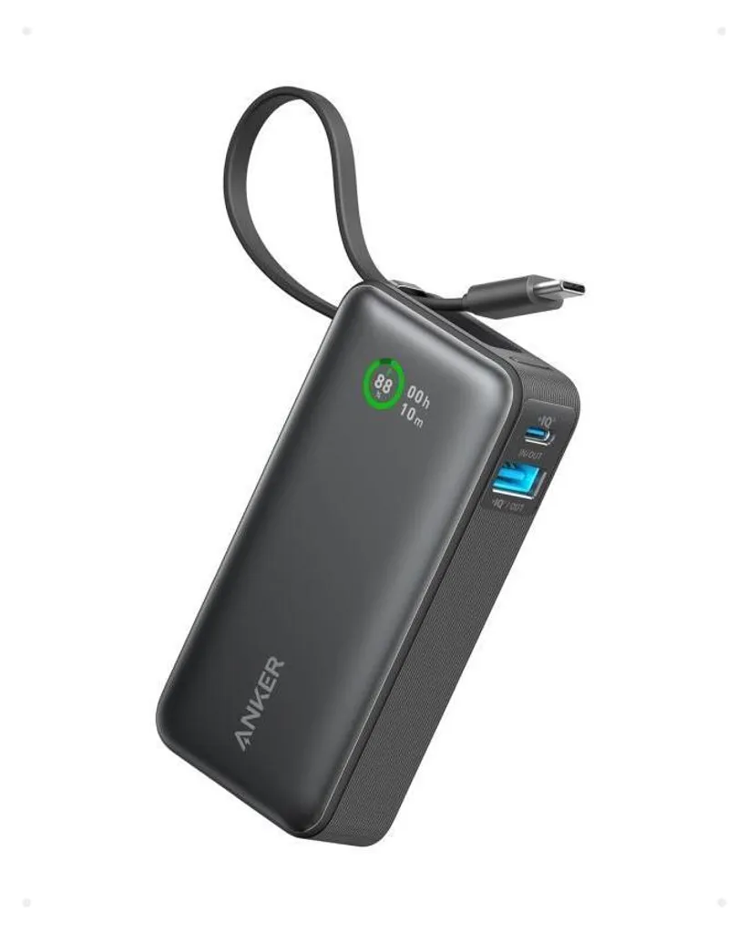 Batterie de Secours ANKER Nano 10 000 mAh Noire pour Voyage et Travail