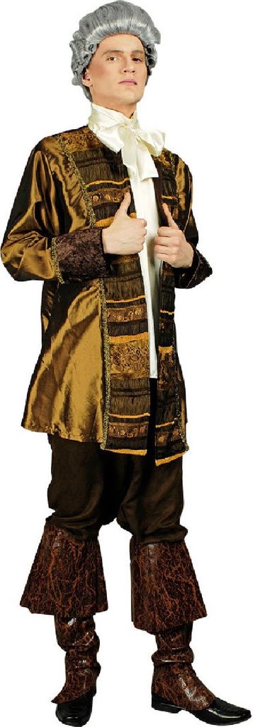 K31250823-54-56 bronze Herren Barockjacke Rokokokostüm Gr.54-56