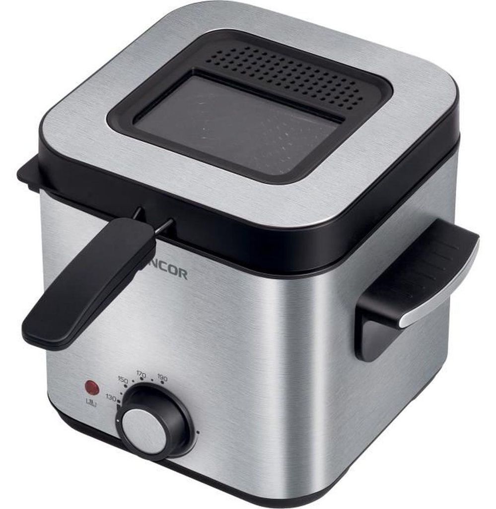 Friteuse - SENCOR - SFR 6200SS - 900 W - 1,5 L - Noir / Image du produit 