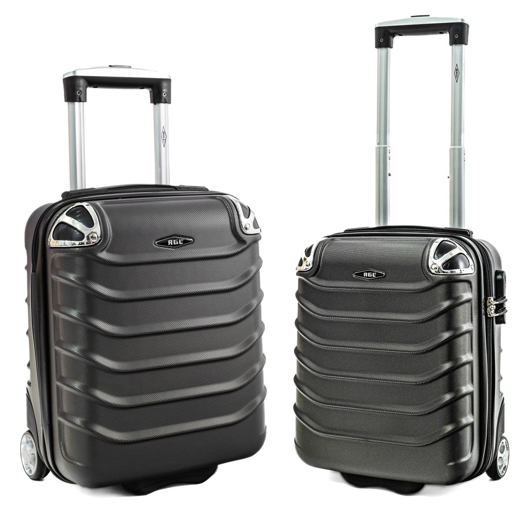 RGL 730S Kabinengepäck Kabinentrolley Koffer ABS Hardcase Grösse: S Farbe: Grau