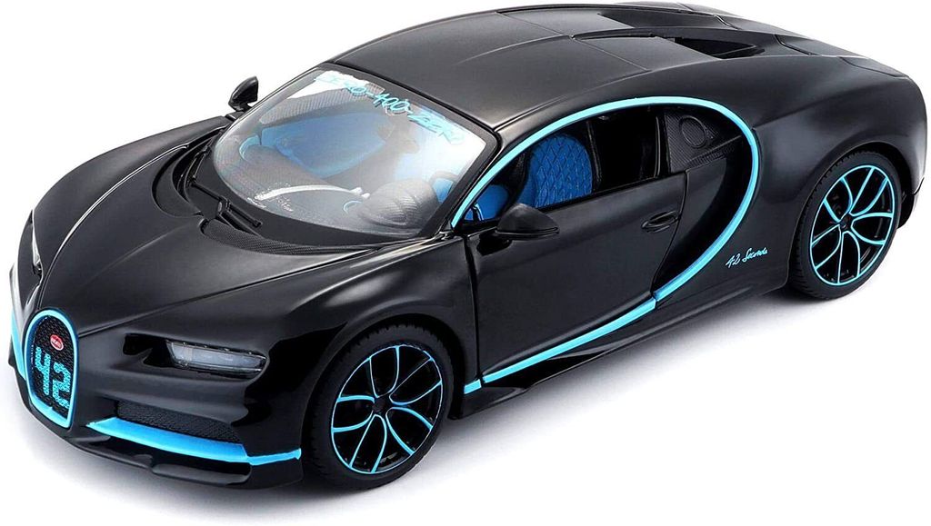 Maisto 531514BK 1:24 Bugatti Chiron World Record