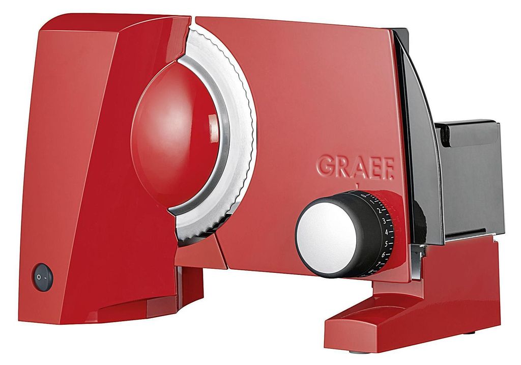 Affettatrice GRAEF con piede Linea 100 rosso Immagine del prodotto 