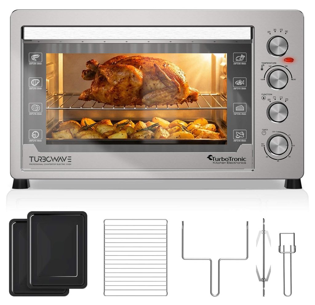 TurboTronic XXL Tischbackofen – EVS60 – 60 Liter, Umluft, Produktbild 