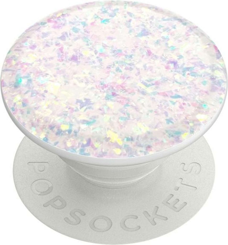 PopSockets - Luxe PopGrip - Iridescent Confetti White - Produktbild 