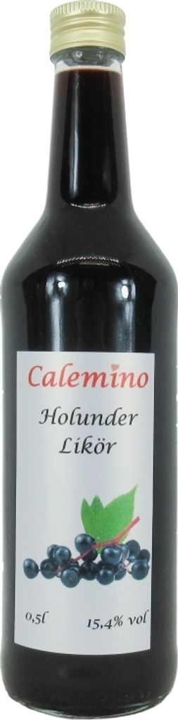 Holunder-Likör 15,4% vol 500ml Produktbild 