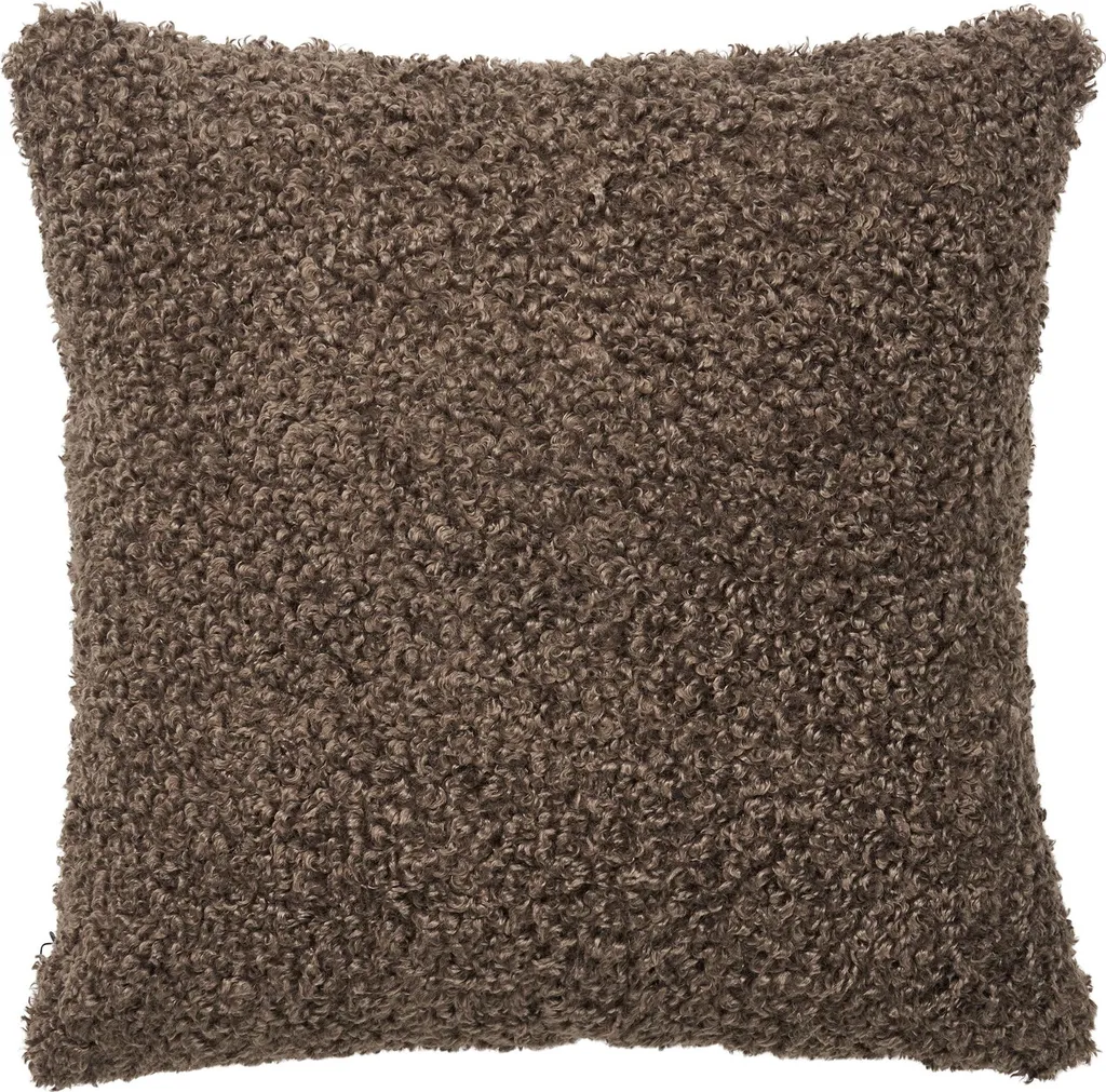 Coussin de salon Lotte 45x45 cm gris foncé pour un confort optimal